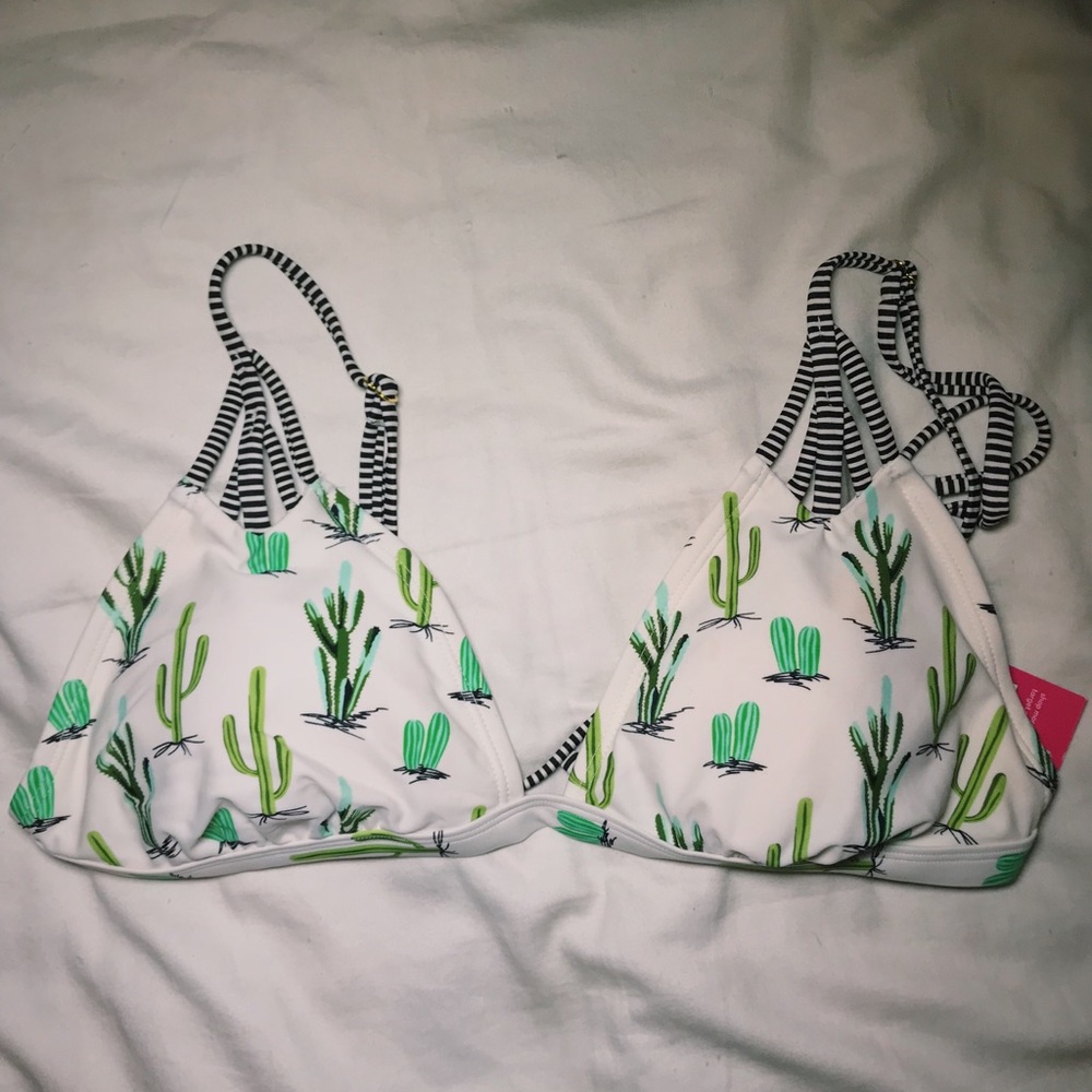 cactus bathing suit top